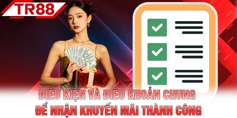 Điều kiện và điều khoản chung để nhận khuyến mãi thành công