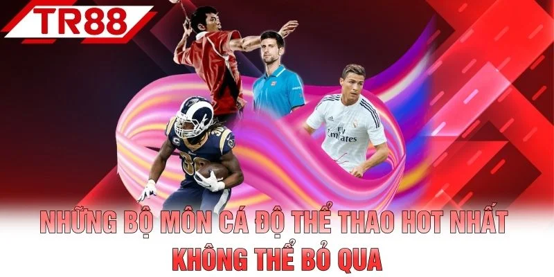 Những bộ môn cá độ thể thao hot nhất không thể bỏ qua