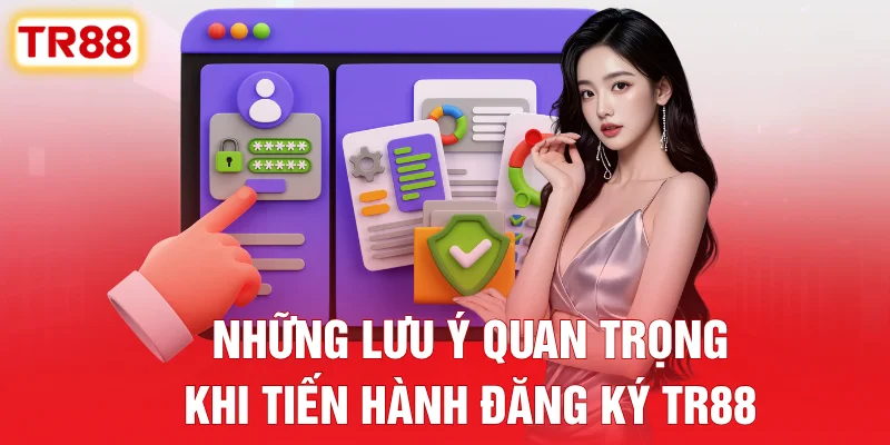 Những Lưu Ý Quan Trọng Khi Tiến Hành Đăng Ký TR88
